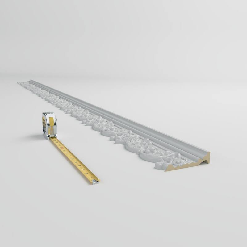 5 1/8"H x 1 1/8"P x 94 1/2"L Emery Panel Moulding