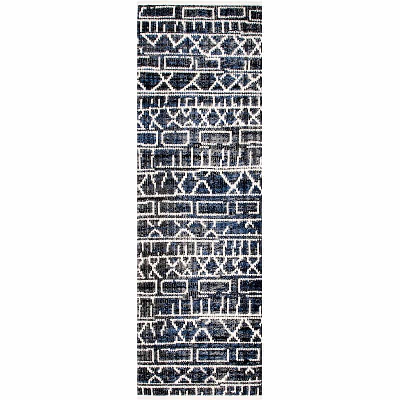 Nuloom Bedford Banded Tribal Area Rug