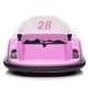 preview thumbnail 15 of 33, 12V Kids Electric Ride On Bumper Car, Toddlers Bumper Car with Remote Control Purple