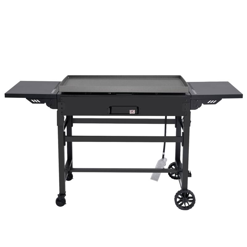 Royal Gourmet GB4001B Flat Top 4-Burner Propane Gas Grill Griddle