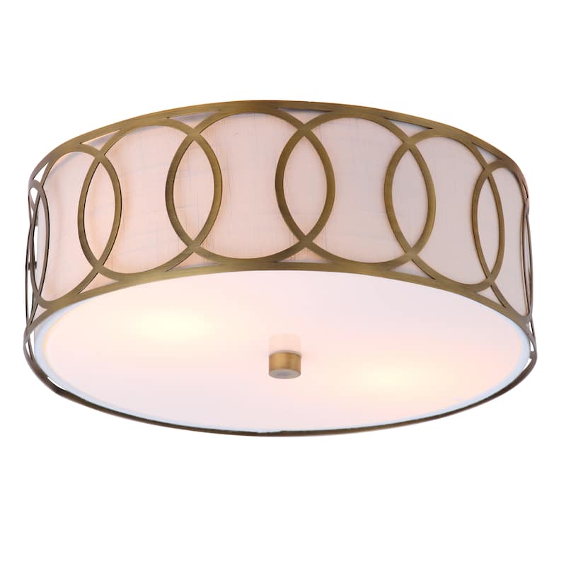 Elizabeth Metal LED Flush Mount, by JONATHAN Y