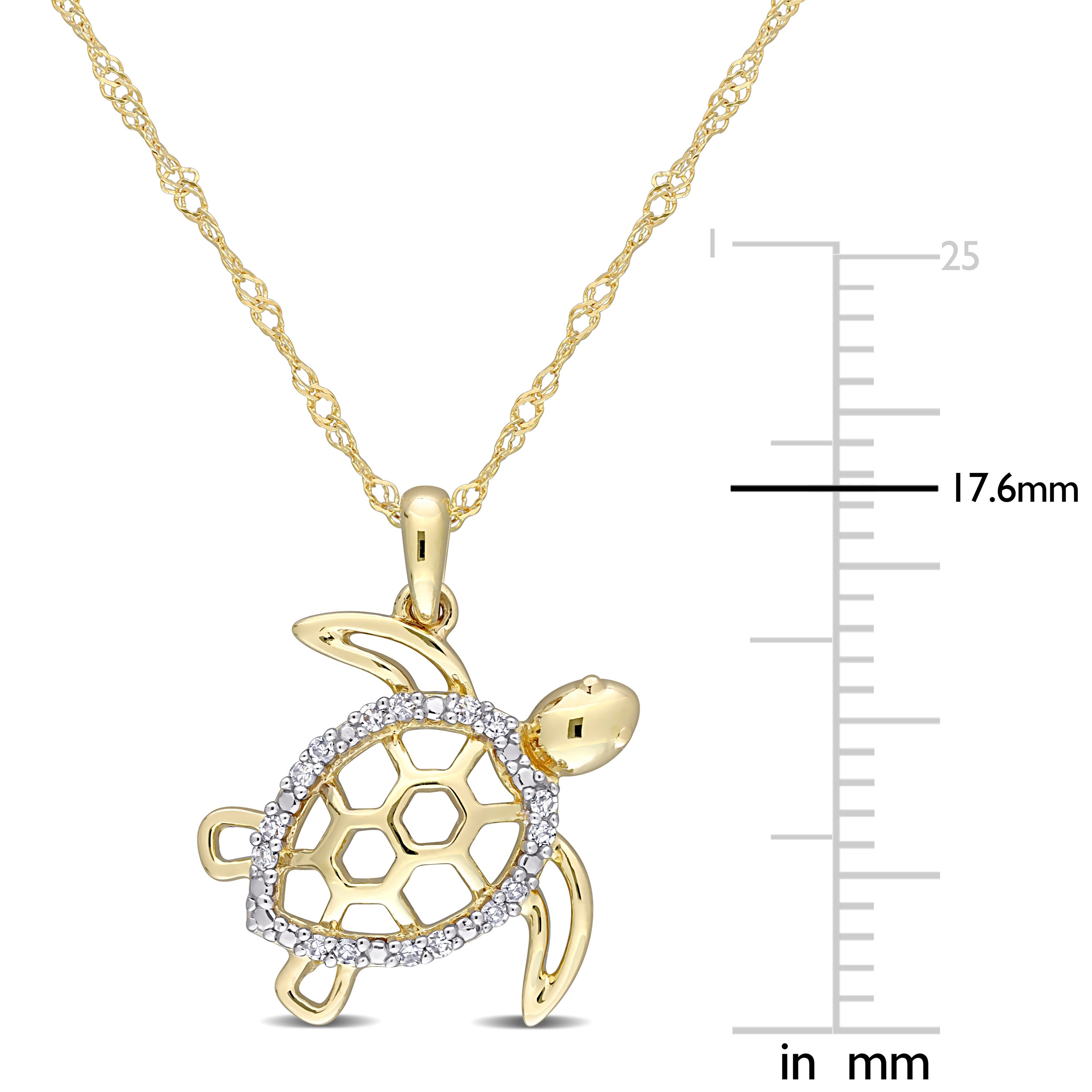 Details about Women 10K Real Yellow Gold Tri Tone Shell Turtle Charm Pendant Simulated Diamond Details about Women 10K Real Yellow Gold Tri Tone Shell Turtle Charm Pendant Simulated Diamond