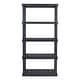 preview thumbnail 2 of 3, IRIS USA® Plastic Rack Shelf - Black