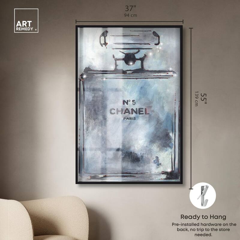 Doll Memories - Grey Perfume Shadowbox by Art Remedy