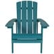 preview thumbnail 116 of 126, All-weather Poly Resin Wood Outdoor Adirondack Chair (Set of 4)