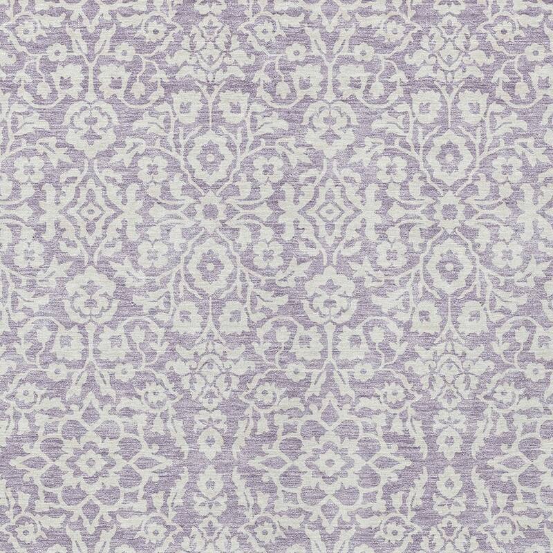 HomeRoots Damask Traditional Rectangle Outdoor Rug
