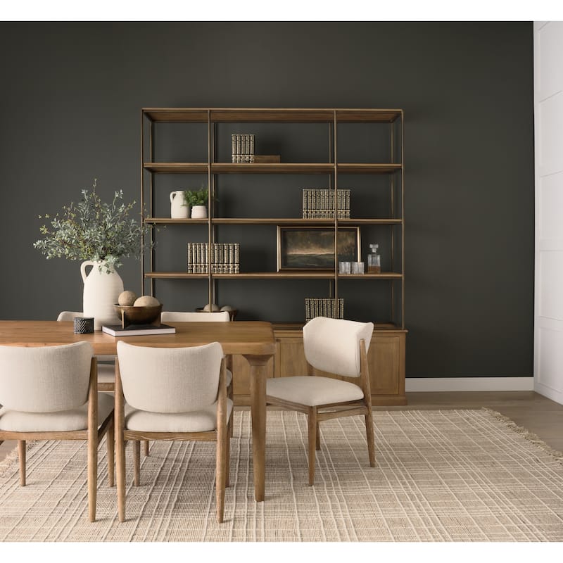 Suvan 72" Medium Brown Rectangular Solid Wood Table