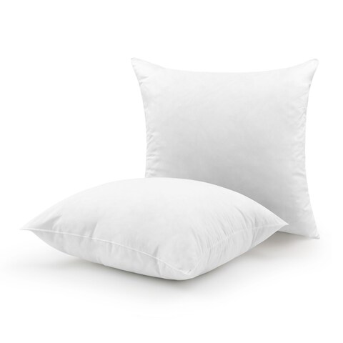 Iso-Pedic 2-Pack Square Euro Pillows 24x24 Inch
