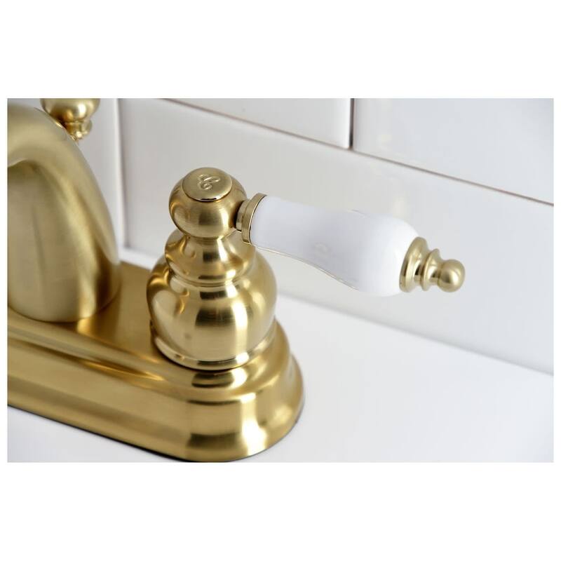 Kingston Brass Restoration 1.2 GPM Centerset Bathroom Faucet with