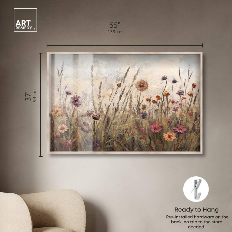 Vintage Blooms II Shadowbox by Art Remedy