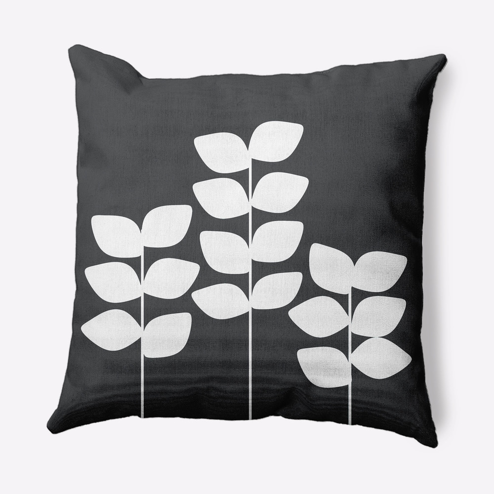 Simple Stems Indoor/Outdoor Throw Pillow
