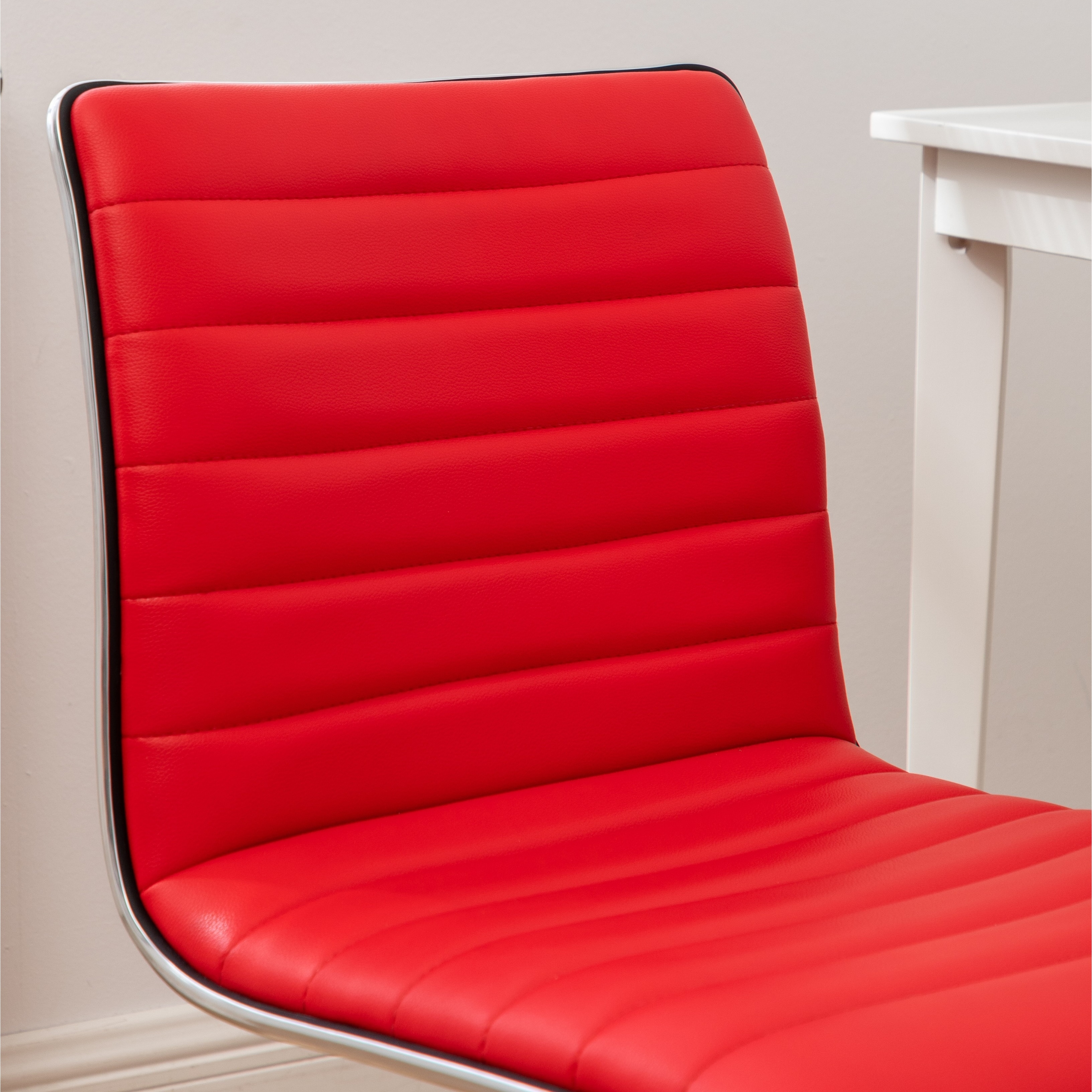 Carson carrington lund chrome contemporary office chair clearance