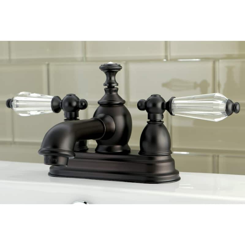 Kingston Brass Wilshire Centerset Bathroom Faucet - Includes Metal