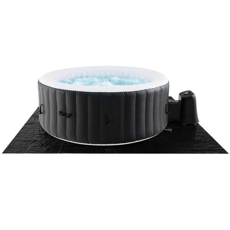 Costway 80" Round SPA Pool Inflatable Hot Tub with 130 Air Jets - See Details