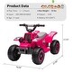 preview thumbnail 15 of 28, 6V Electric ATV Ride-On Toy for Toddlers with LED Headlights