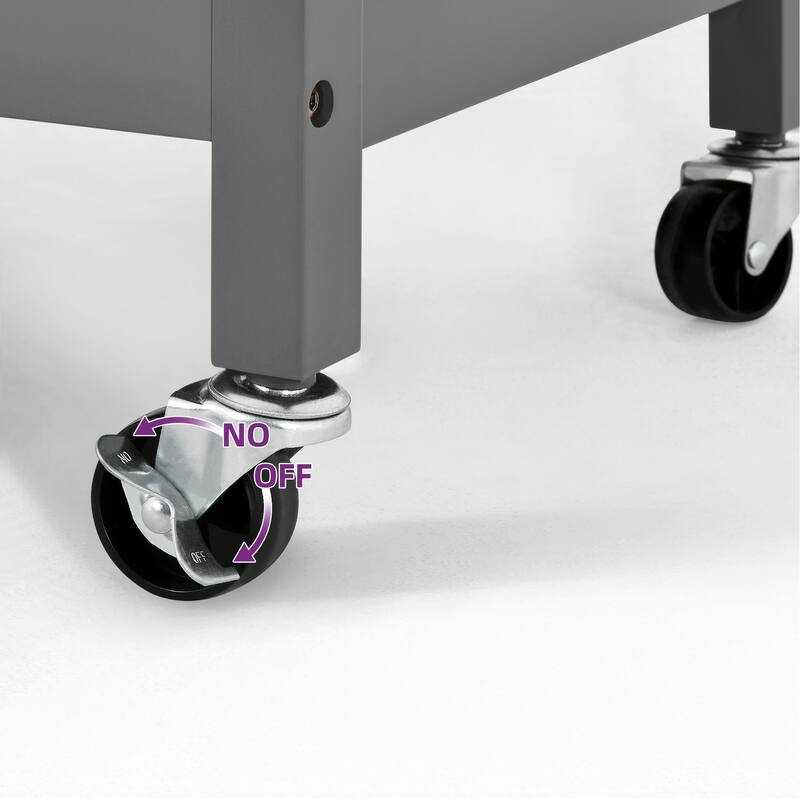 Kitchen Island Cart with Storage, Rolling Kitchen Island e on Wheels with Worktop