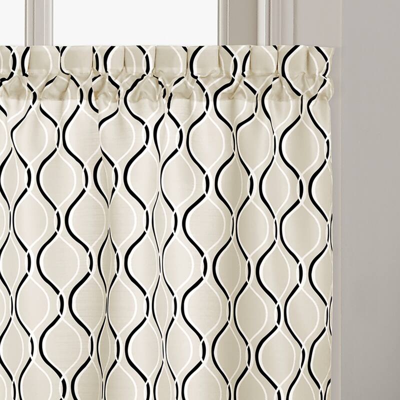 Curtainworks Morocco Swag, Valance, and Tier Pair Curtain Collection