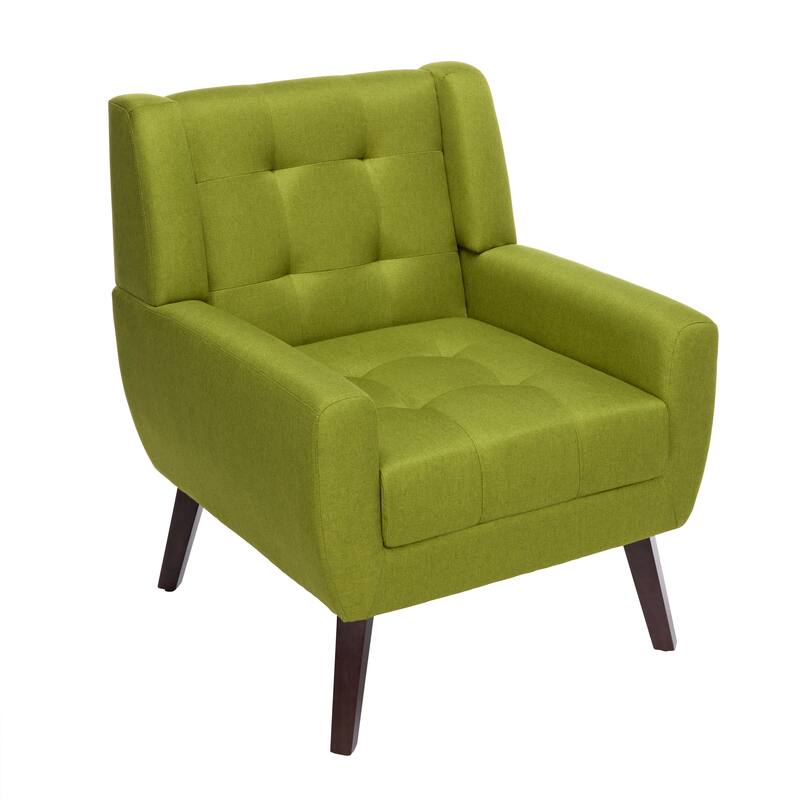 Set of 2 Tufted Upholstered Accent Armchair