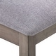 preview thumbnail 7 of 10, CorLiving Tuscany Washed Grey Counter Height Dining Set 5pc