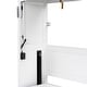 preview thumbnail 46 of 58, GDFStudio - Modern Wooden Murphy Bed Cabinet with LED Light and Desk