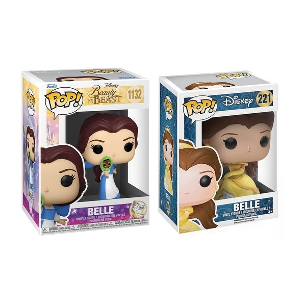 Belle‼︎ Funko Pop! 2 Pack Disney Beauty and the Beast: Princess