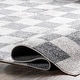 preview thumbnail 15 of 21, Nuloom Naya SpinClean Checkered Machine Washable Area Rug