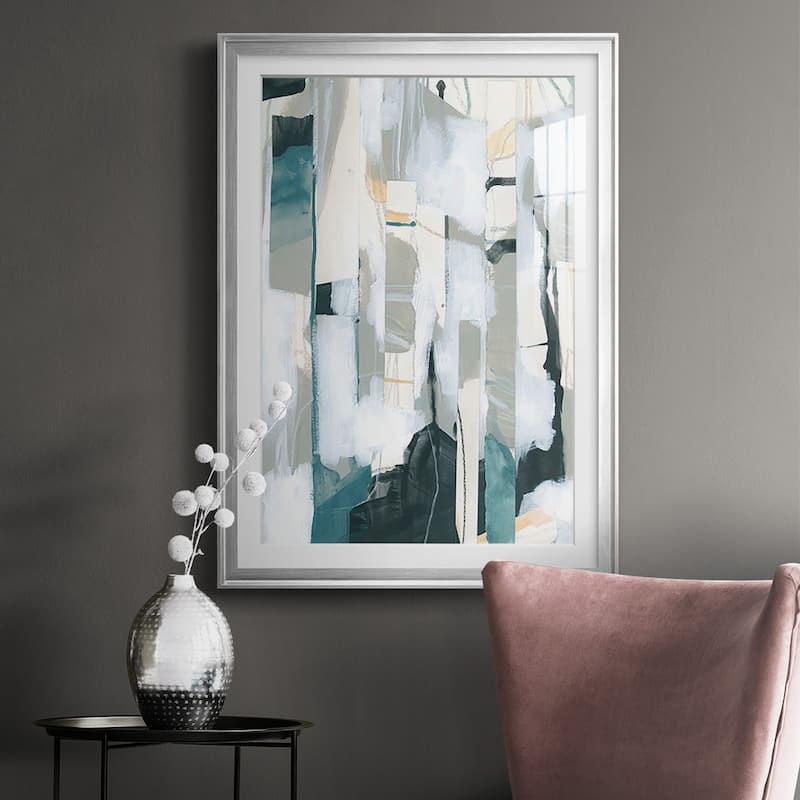 Sea Cavern Strata I Premium Framed Print - Ready to Hang