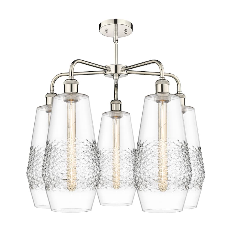 Innovations Lighting 516-5CR-22-25 Windham Chandelier Windham 5 Light