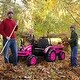 preview thumbnail 19 of 17, 12V Electric Ride-On Tractor for Kids with Trailer, Remote Control, Music, LED Lights, Battery Powered Toy Vehicle