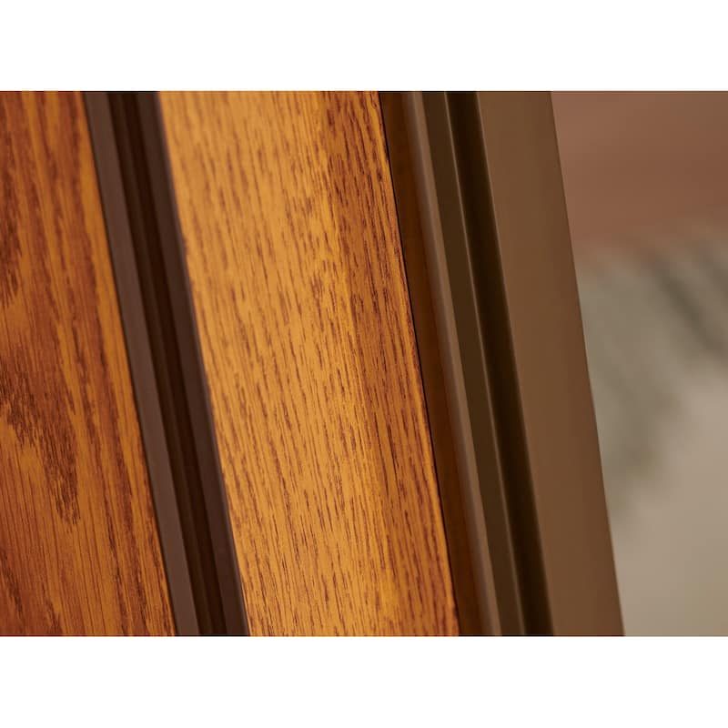 Spectrum Woodshire Oak MDF 36-inch Folding Door