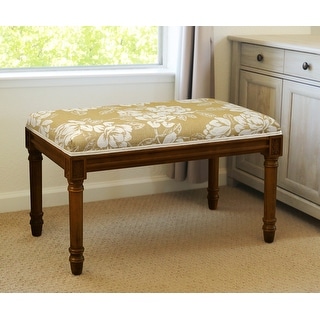 Yellow discount butterfly bench