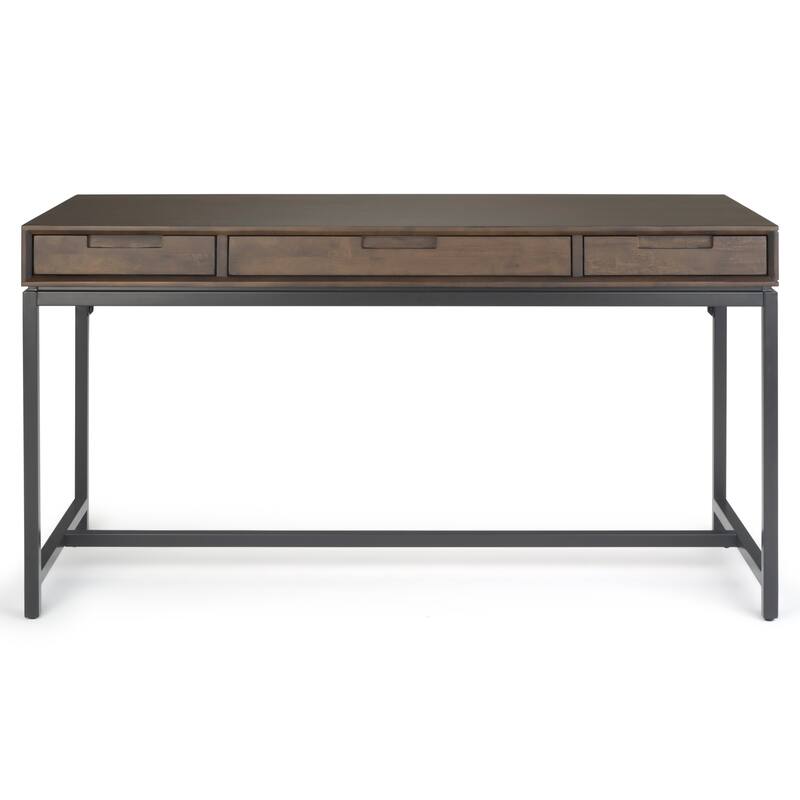 WYNDENHALL Devlin SOLID HARDWOOD Industrial 60 inch Wide Desk