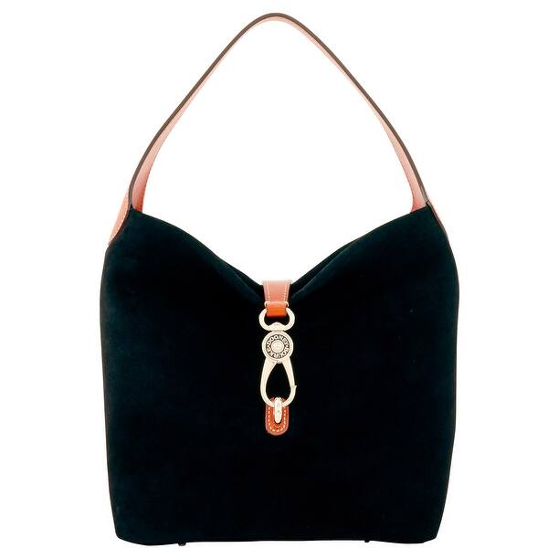 Shop Dooney Bourke Suede Small Logo Lock Shoulder Bag Introduced By Dooney Bourke At 248 In May 2017 Overstock 15208036