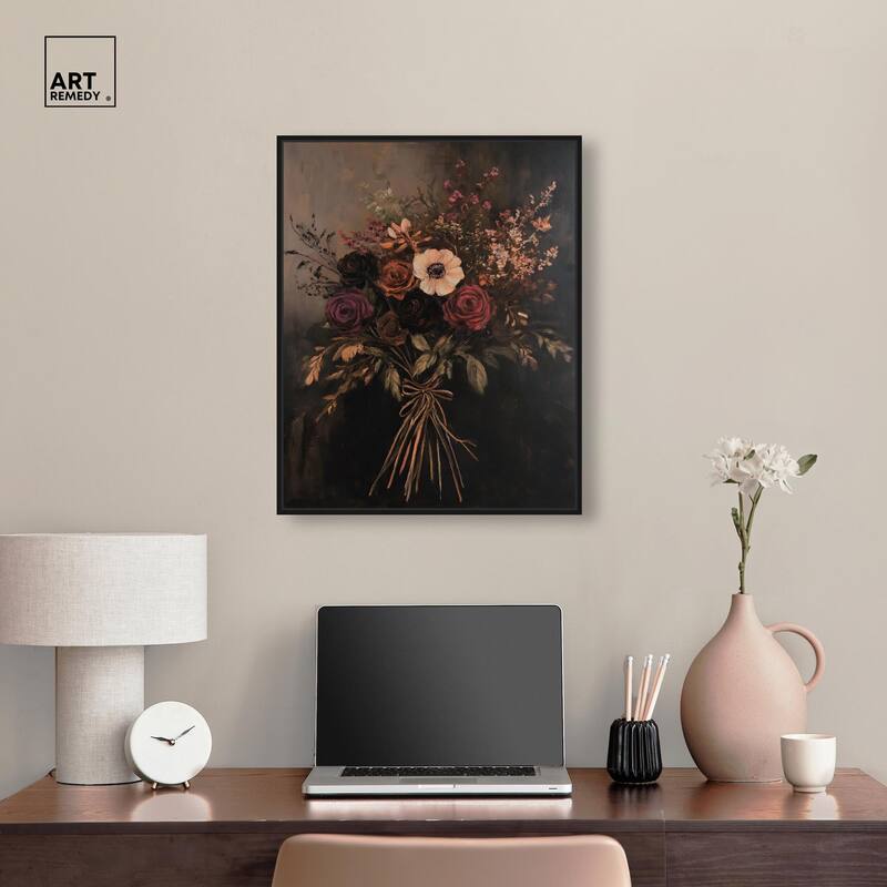 Smoldering Bouquet II Canvas by Art Remedy