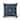 Batik Bliss Indoor/Outdoor Reversible Throw Pillow Black and Blue
