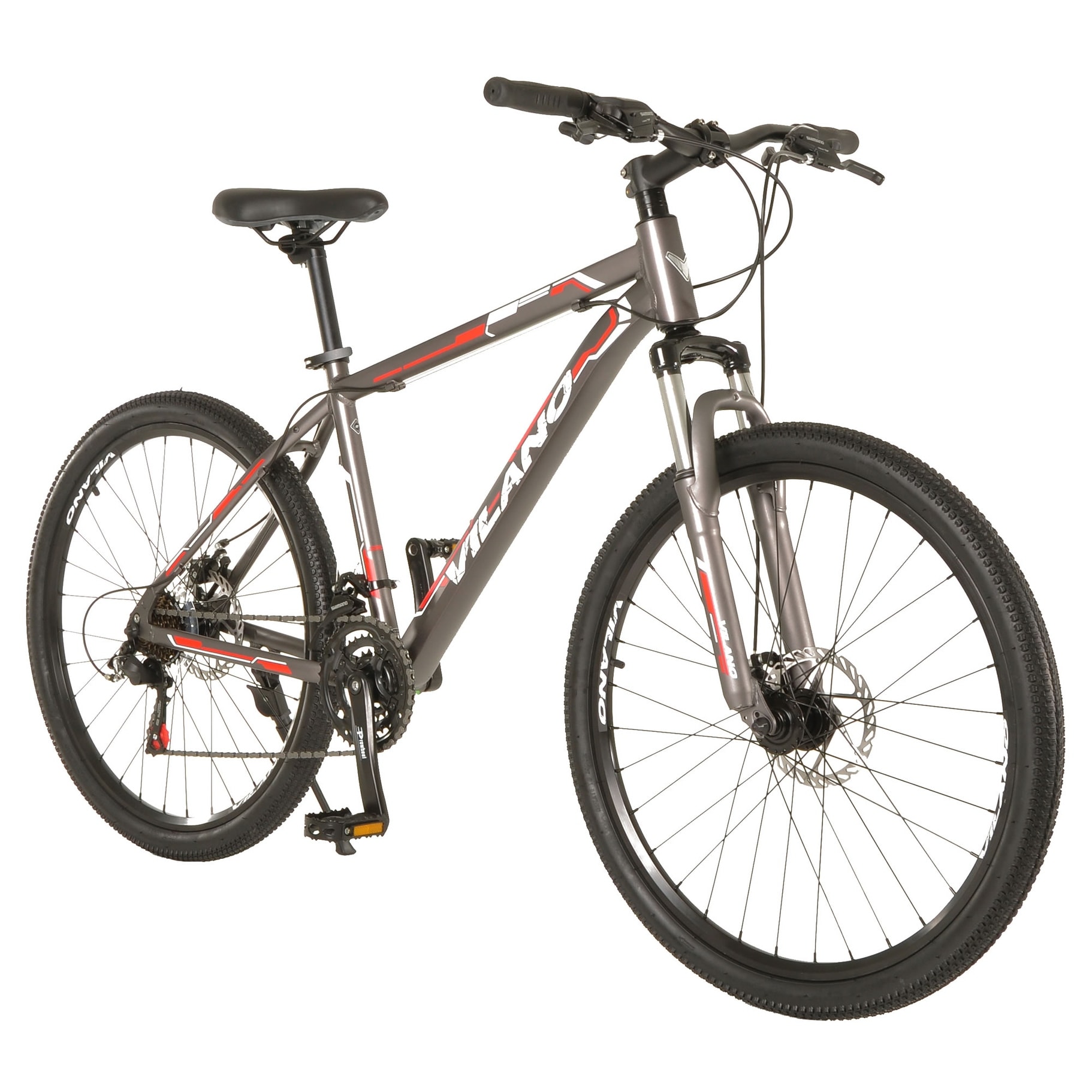Vilano Ridge 1.0 Mountain Bike MTB 21 Speed with Disc Brakes
