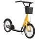 preview thumbnail 5 of 5, Youth Scooter, Kick Scooter with Adjustable Handlebars - orange-yellow