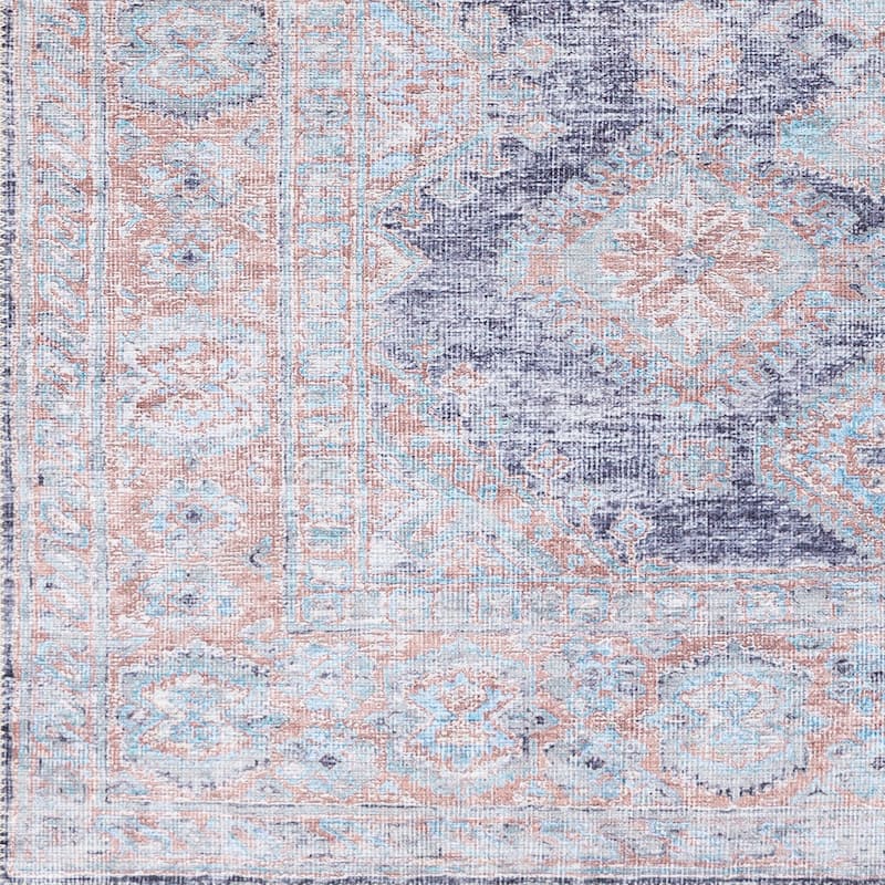 Artistic Weavers Cesar Vintage Global Printed Machine Washable Area Rug