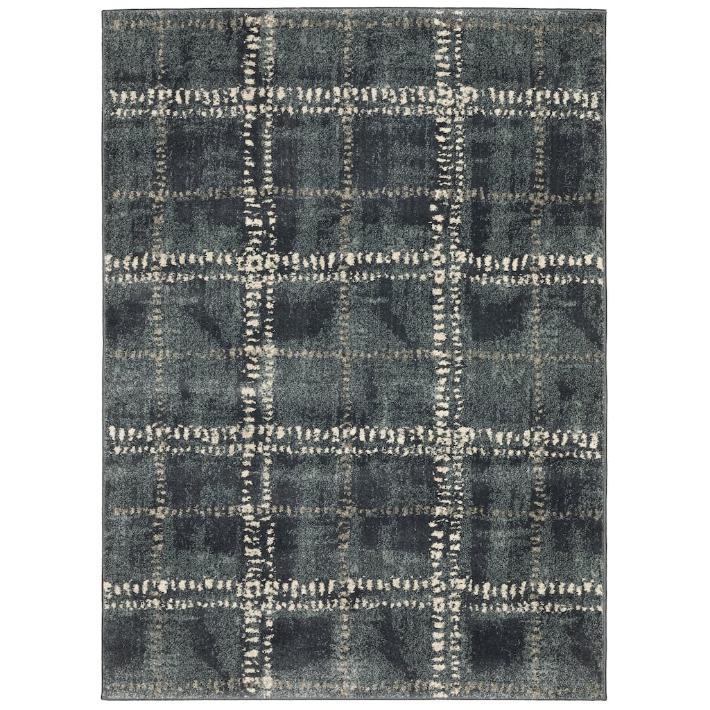 Style Haven Celestia Vintage Plaid Area Rug
