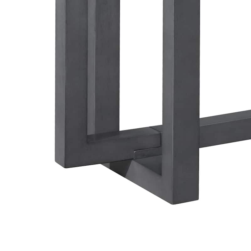 59" Narrow Console Table, Entryway Sofa Table Rectangular Hallway Tables