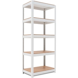 Lamination Rack 5 Tier Laminated Metal Shelving Unit Storage Utility Rack Heavy Duty ...
