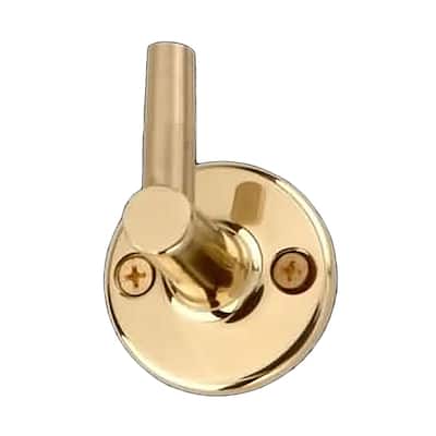 Handheld Shower Bright Brass Wall Bracket 2D x 1 3/8 Proj Renovators Supply