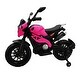 preview thumbnail 9 of 22, Kids Ride On Motorcycle, 12V Electric Dirt Bike With Training Wheels, PU Seat, Hand Racing Foot Brake, USB, MP3 Pink