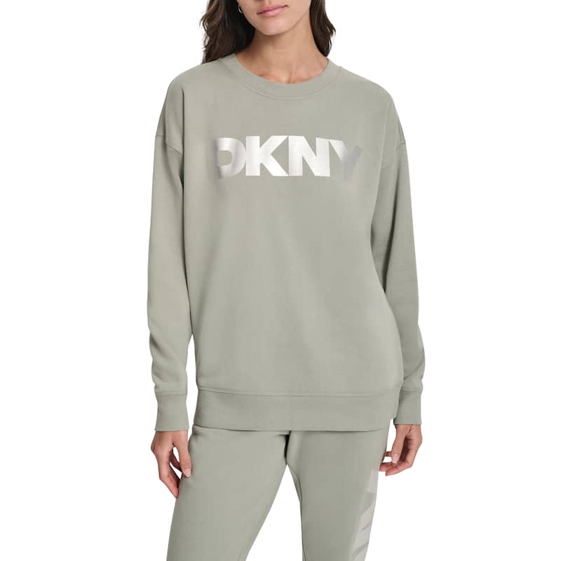DKNY Sport Foil Logo Crewneck Sweater