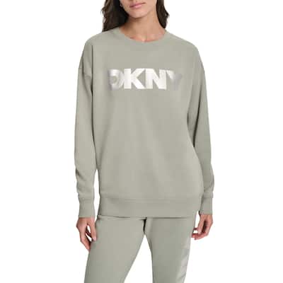 DKNY Sport Foil Logo Crewneck Sweater