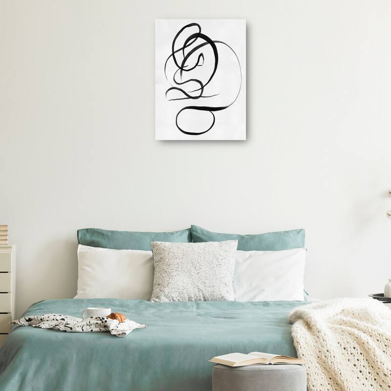 Scribbles I By Studio Arts Canvas Art Print