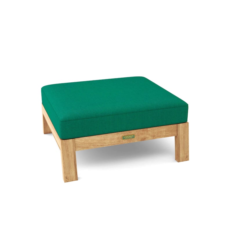 Palermo Ottoman - Forest Green