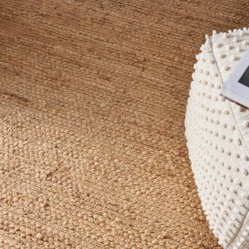 Nourison Natural Jute Indoor only Solid Area Rug