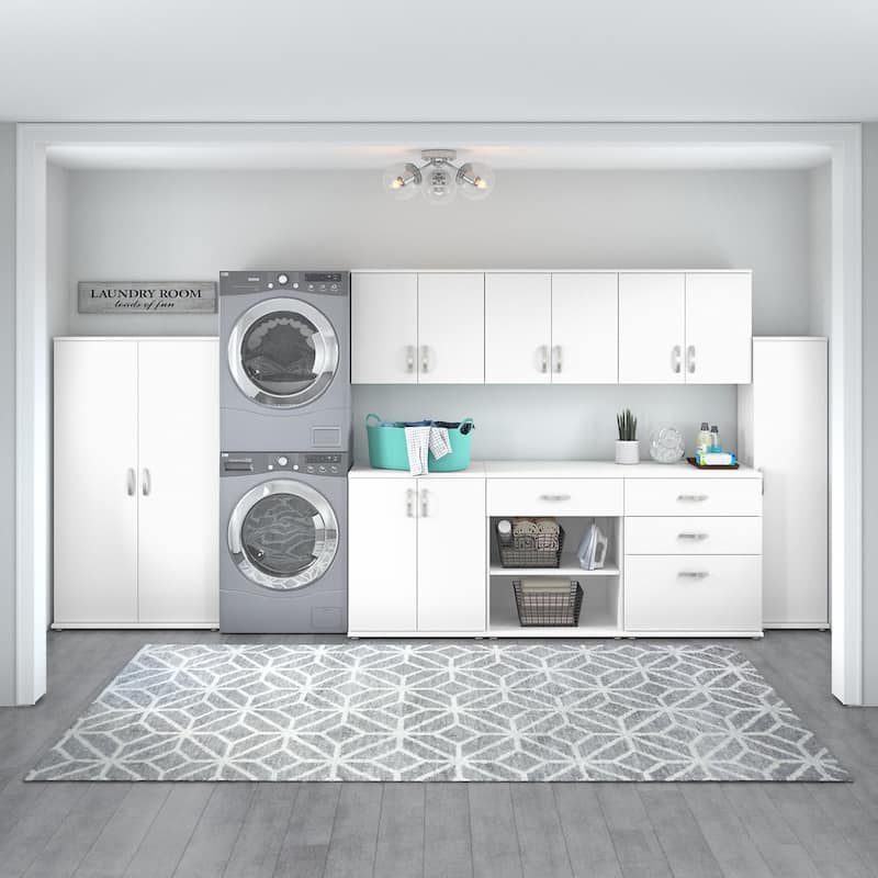 Universal Floor Storage Cabinet with Doors by Bush Business Furniture