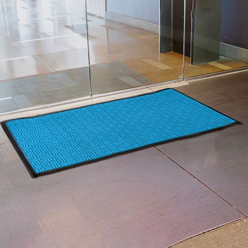 Envelor Door Mat Indoor Outdoor Low Profile Commercial Entryway Rug